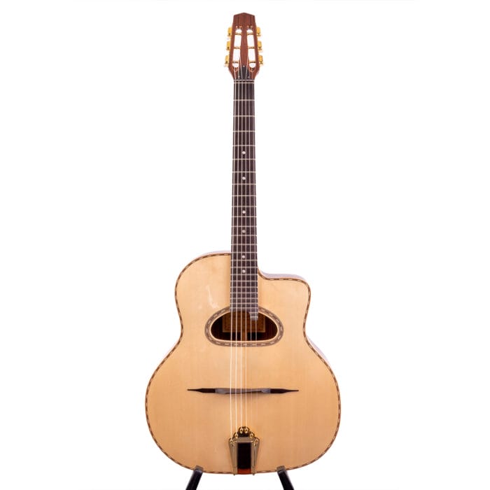 Anton Sandner Maccaferri Gypsy Jazz-Gitarre mit "Grande Bouche" - Anton Sandner