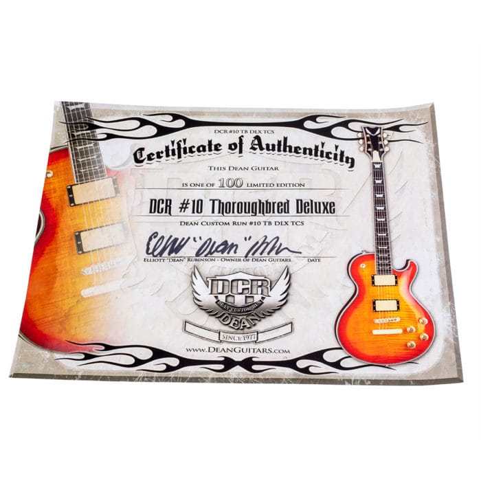 Dean Custom DCR #10 Thoroughbred Deluxe – Bild 12