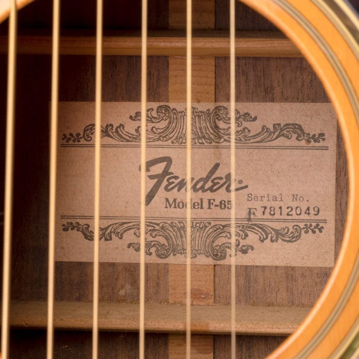 Fender F 65 Dreadnought – Bild 3