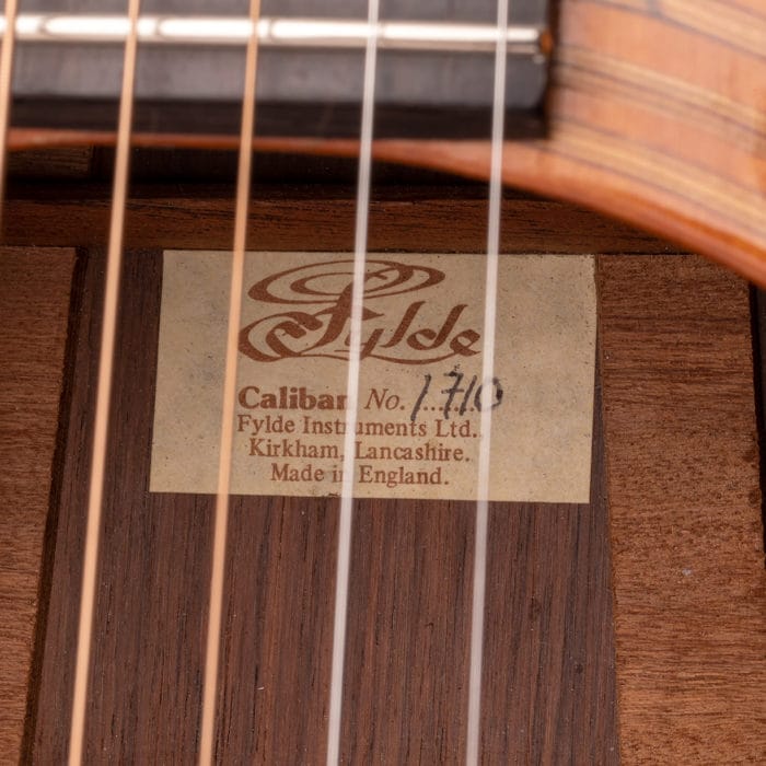 Fylde Caliban Akustik Gitarre mit D-Loch von ca.1979/80 – Bild 7