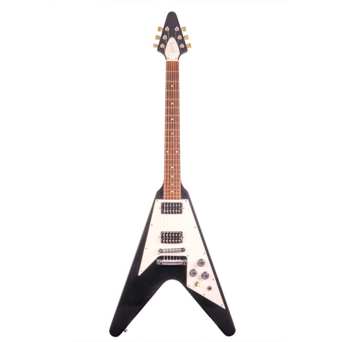 Gibson-67-Reissue-Flying-V-1992-01.jpg Gibson '67 Reissue Flying V – Schwarz – Bild 1