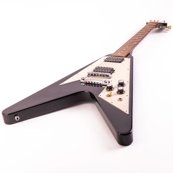Gibson-67-Reissue-Flying-V-1992-08.jpg Gibson '67 Reissue Flying V – Schwarz – Bild 4