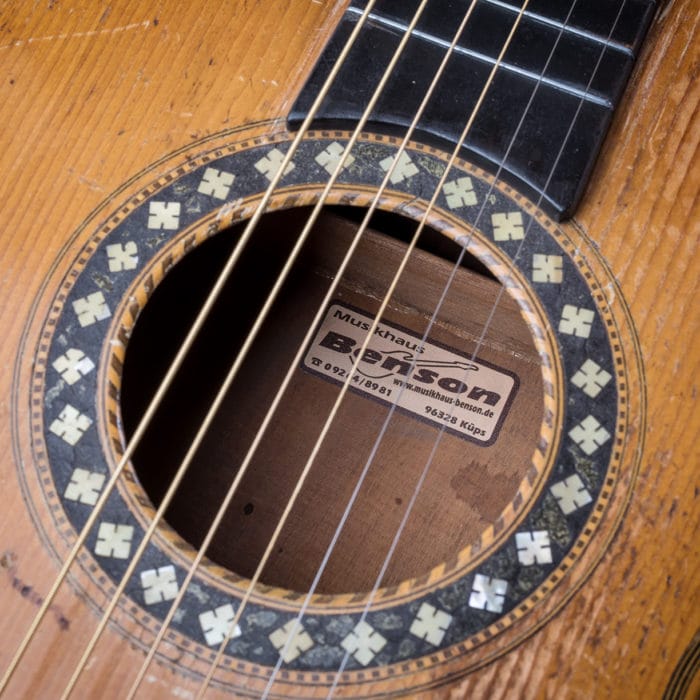 Gitarre Antik - um 1900 – Bild 5