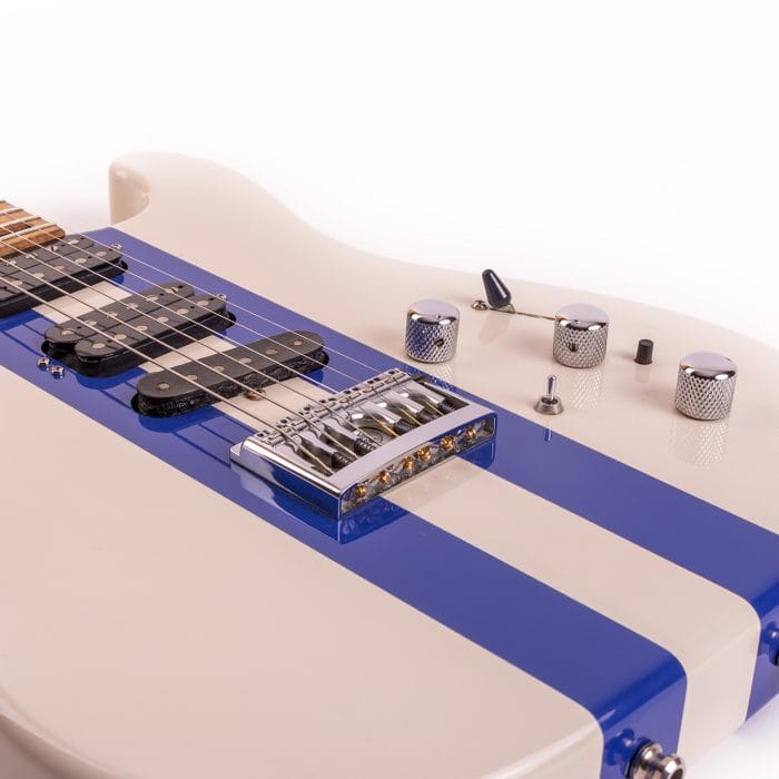 Tausch Guitars 665 „Blue Stripes“ - Tausch Guitars