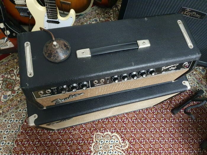 Fender Tremolux 2-Channel 35-Watt 2x10" Piggyback – Bild 2