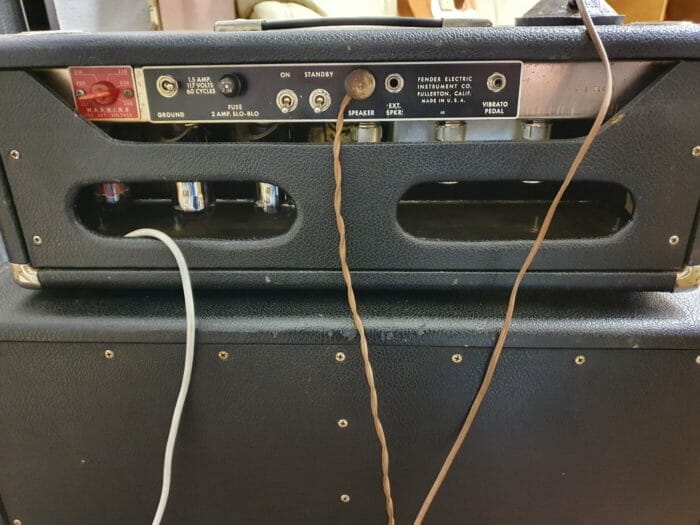 Fender Tremolux 2-Channel 35-Watt 2x10" Piggyback – Bild 4