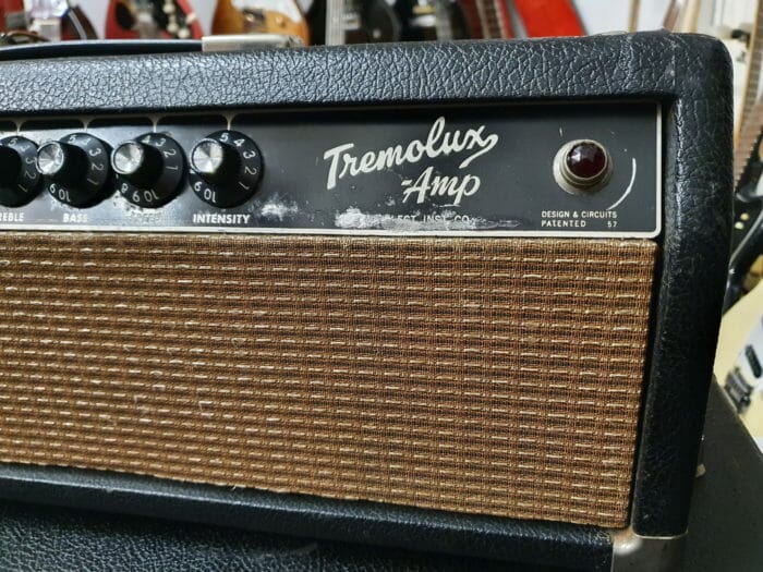 Fender Tremolux 2-Channel 35-Watt 2x10" Piggyback – Bild 6