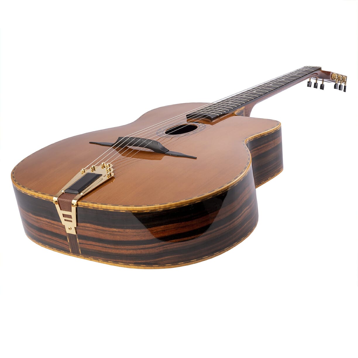 Anton Sandner Favino Gypsy Jazz Gitarre mit Petite Bouche 2021