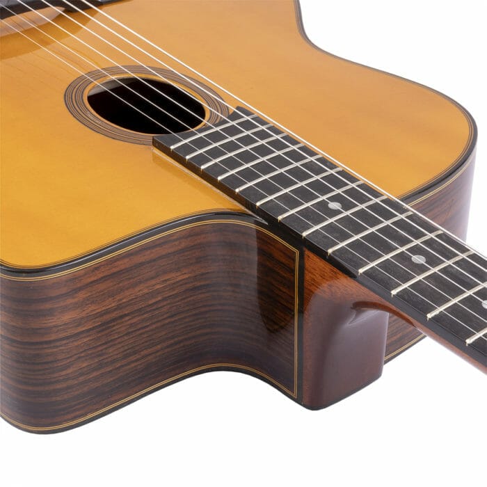 Anton Sandner Favino Gypsy Jazz-Gitarre mit „Petite Bouche“ 2021/ Nr.11 LFM2 – Bild 7