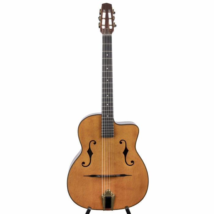 Anton Sandner Selmer Gypsy Jazz-Gitarre mit F-Löchern 2021/ Nr.11 LS1 - Anton Sandner