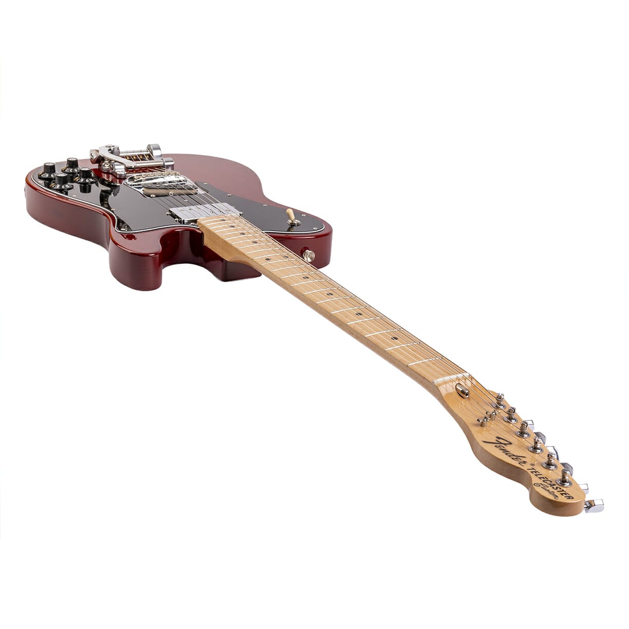 Telecaster Deluxe エレキギター用ピックガード アイボリー （d