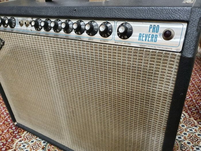 Fender Pro Reverb silverface 1978 – Bild 2