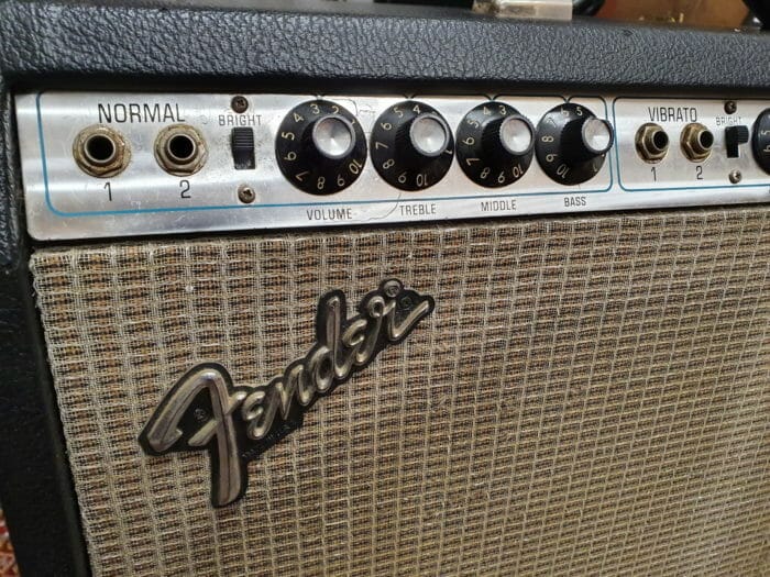 Fender Pro Reverb silverface 1978 – Bild 4