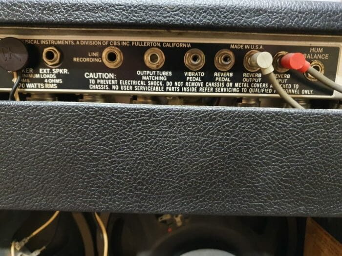Fender Pro Reverb silverface 1978 – Bild 5
