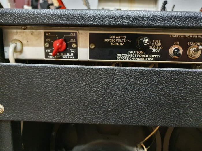 Fender Pro Reverb silverface 1978 – Bild 6