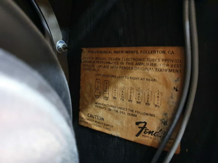 Fender Pro Reverb silverface 1978 – Bild 9