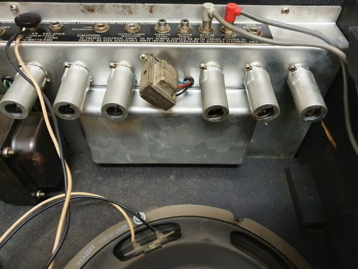 Fender Pro Reverb silverface 1978 – Bild 11