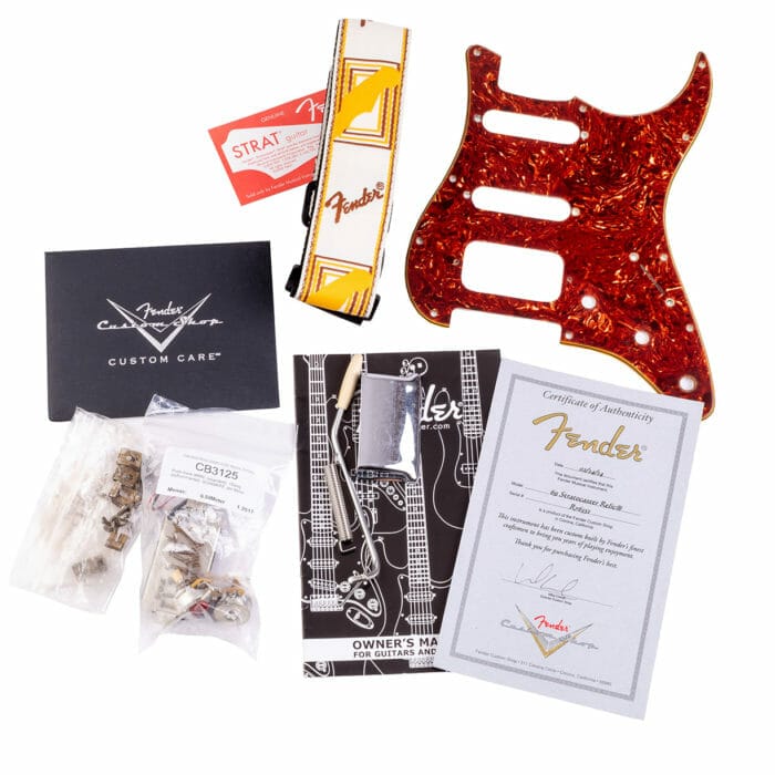 Fender Custom Shop Stratocaster ’69 Relic Aged Vintage White – Bild 14