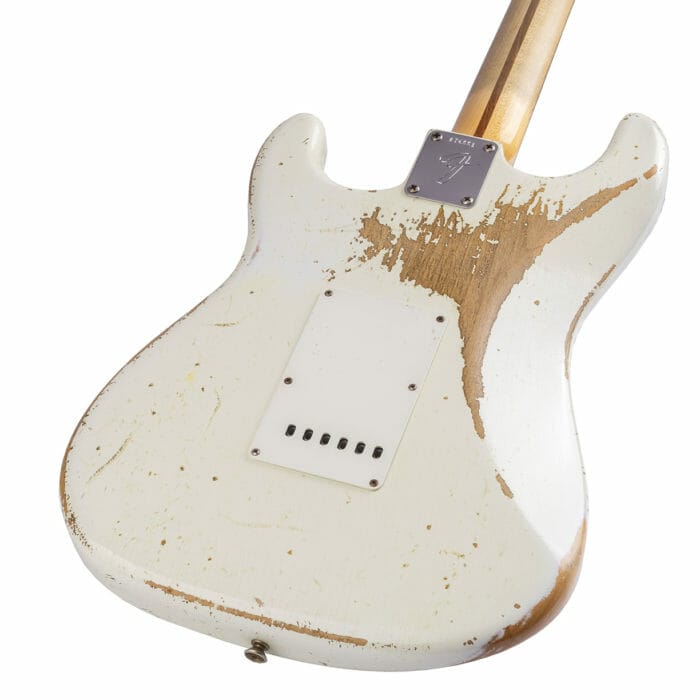 Fender Custom Shop Stratocaster ’69 Relic Aged Vintage White – Bild 9