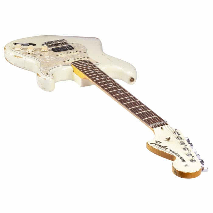 Fender Custom Shop Stratocaster ’69 Relic Aged Vintage White – Bild 3
