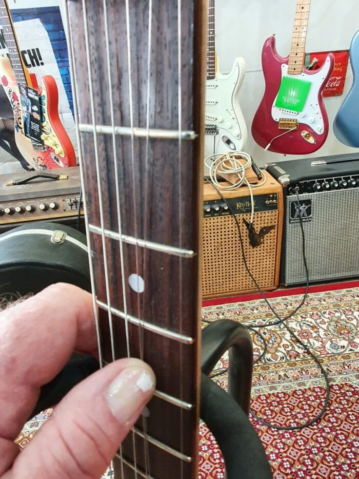 Fender Custom Shop Stratocaster ’69 Relic Aged Vintage White – Bild 15