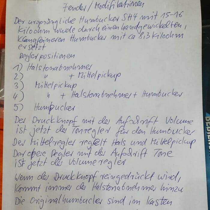 Fender Custom Shop Stratocaster ’69 Relic Aged Vintage White – Bild 13