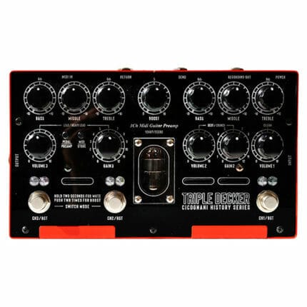 CICOGNANI – TRIPLE DECKER 3CH MIDI GUITAR PREAMP