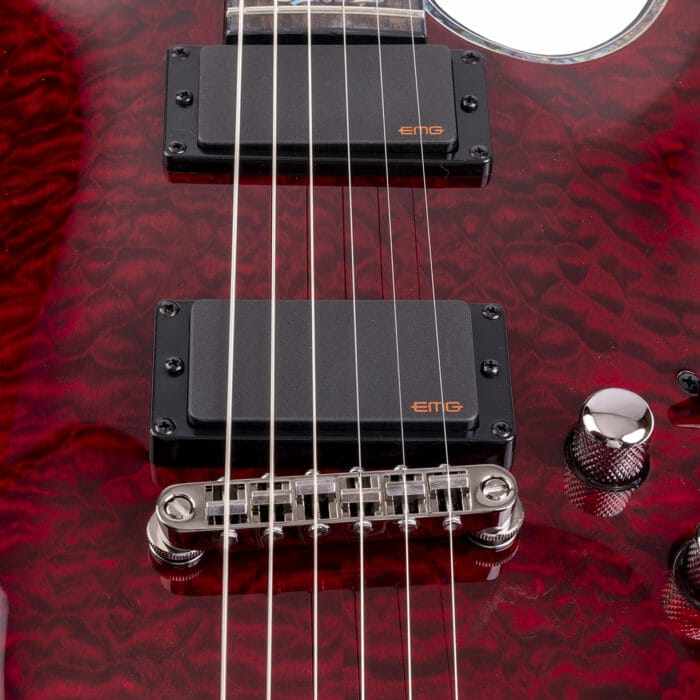 SCHECTER Hellraiser C-1 in Black Cherry – Bild 7