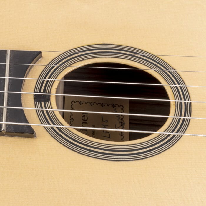 Anton Sandner Favino Fichte - petite Bouche LFM5 - 12 Anton Sandner Favino Gypsy Jazz-Gitarre mit „Petite Bouche“ 2022/ Nr.11 LFM5 – Bild 12