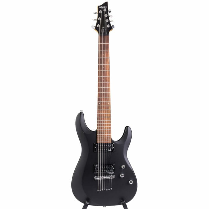 SCHECTER C-7 Deluxe Satin Black - Schecter Guitar Research