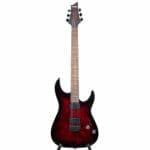 SCHECTER Omen Elite 6 Black Cherry Burst