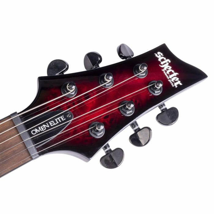 SCHECTER Omen Elite 6 Black Cherry Burst – Bild 9