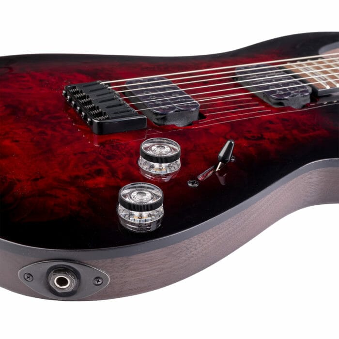 SCHECTER Omen Elite 6 - 08 SCHECTER Omen Elite 6 Black Cherry Burst – Bild 5