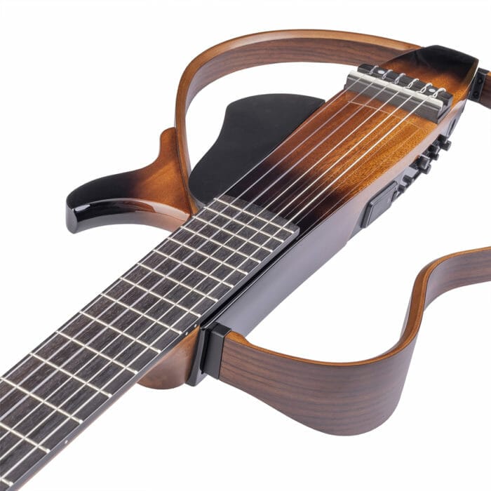 Yamaha silent guitar SLG200N tobacco - 09 Yamaha SLG200N SILENT Guitar Tobacco Brown Sunburst – Bild 7