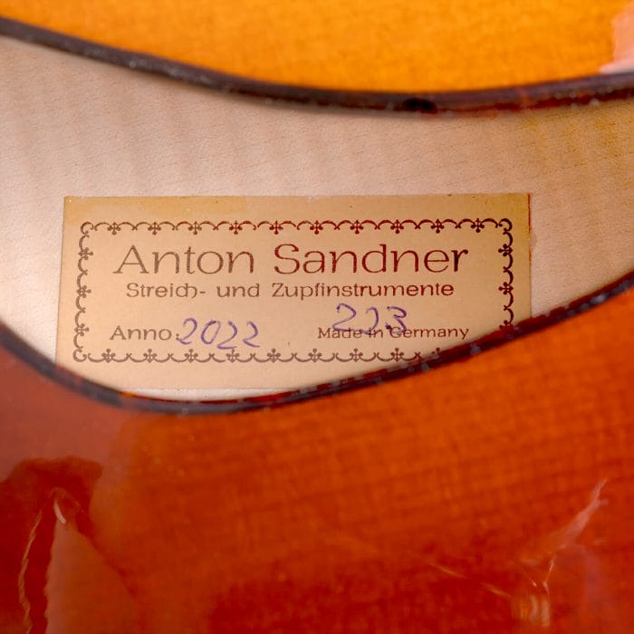 Anton Sandner Archtop Gitarre 2022 Nr.14 L223 - Anton Sandner