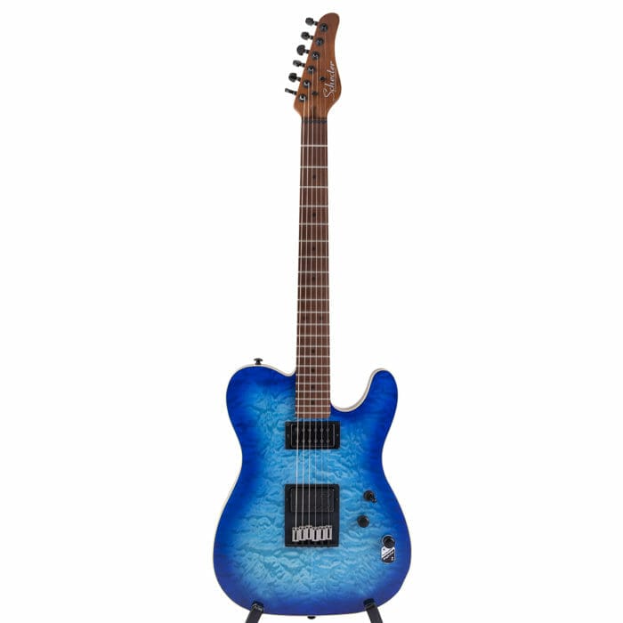 SCHECTER PT Pro Trans Blue Burst - Schecter Guitar Research