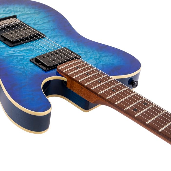 SCHECTER PT Pro Trans Blue Burst - Schecter Guitar Research