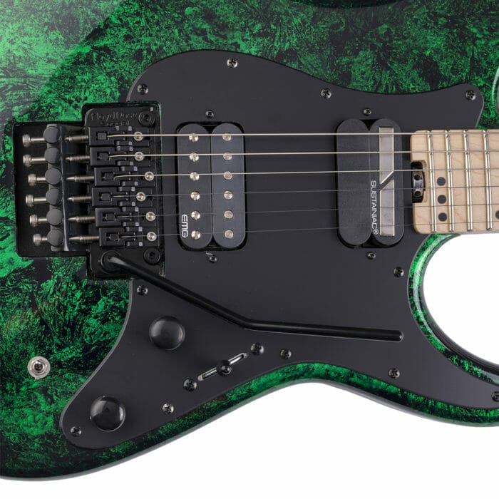 Schecter Sun Valley Super Shredder FR S, Green Reign – Bild 5