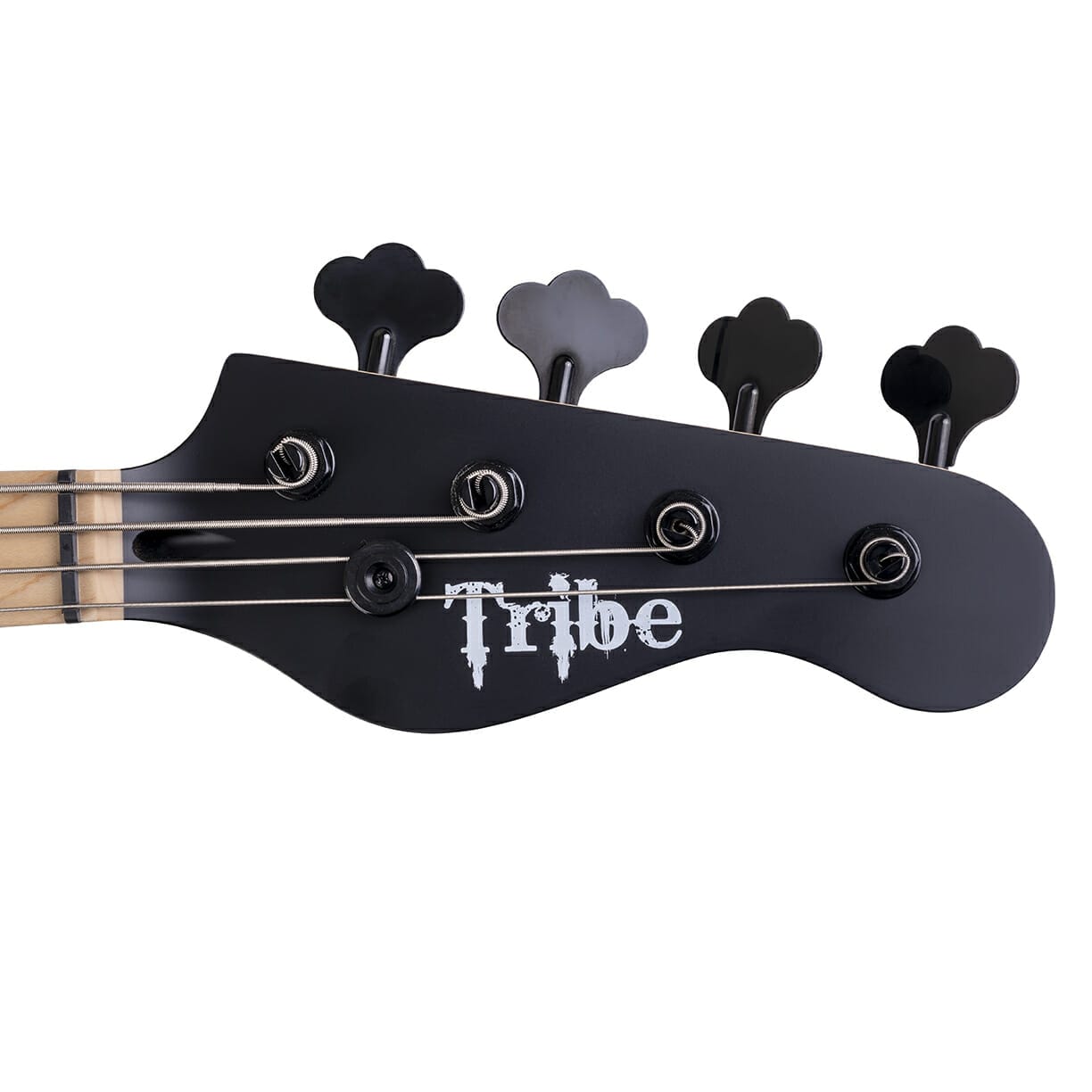 Tribe Flower P3 MN Satin Solid Black - Luis Guitar Garage