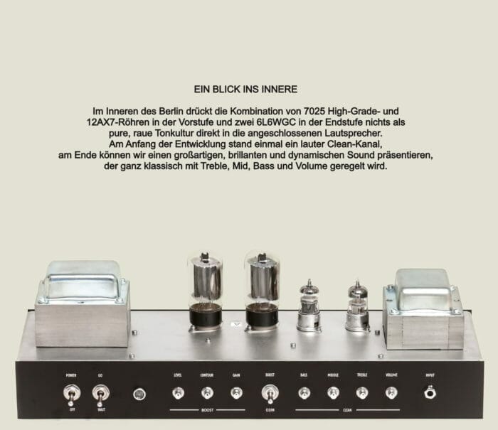 Duesenberg Berlin Amplifier mit 1x12 er Cab -