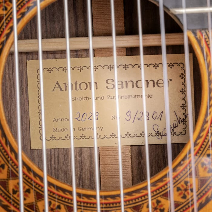 Anton_Sandner_10saitige_Konzertgitarre-03 Anton Sandner Zehnsaitige Konzertgitarre Nr.9 2301 – Bild 5