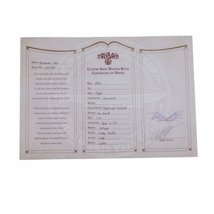 _MG_7475 Kopie Maybach Stradovari Masterbuilt S61 „Black over Sunburst“ – Bild 13