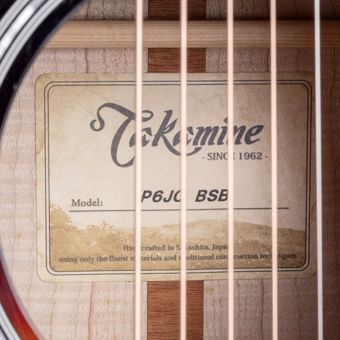 Takamine P6JC BSB Jumbo Westerngitarre – Bild 10