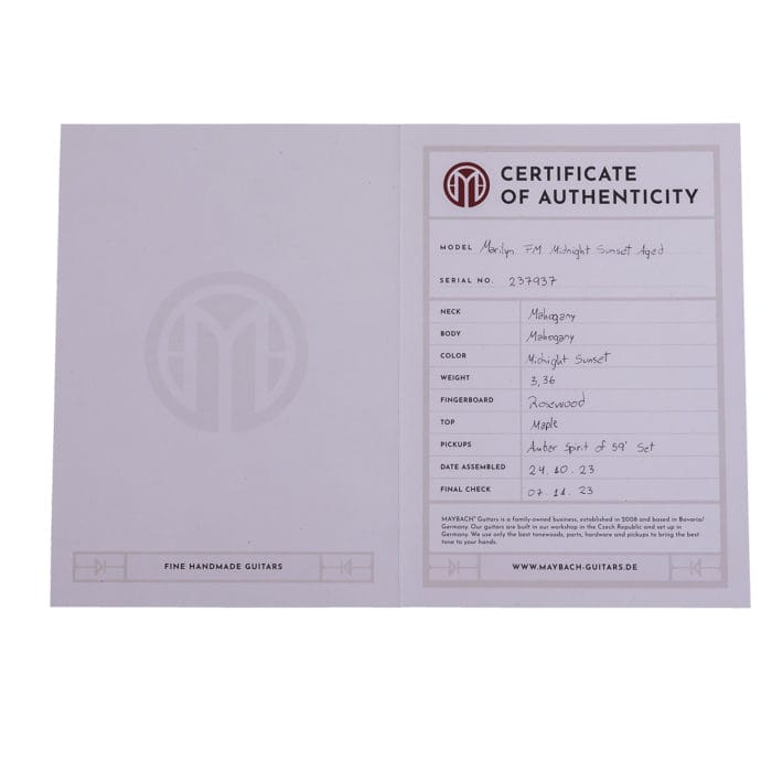 Maybach Marilyn FM Midnight Sunset Aged – Bild 14