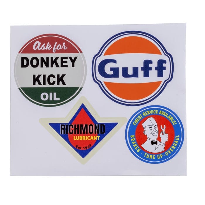 Joe Doe by Vintage ~ JDV34 GAS JOCKEY Gas Pump Red – Bild 11