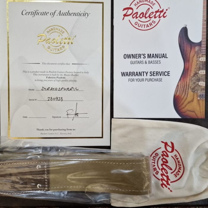 Paoletti - Stratospheric Loft HSS - 400 Heavy Black + Silver Custom – Bild 13