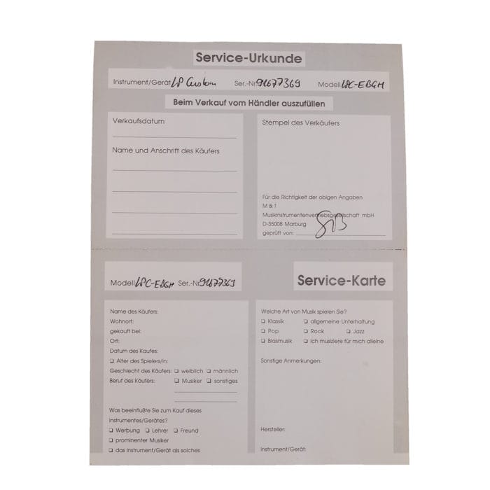 Gibson Les Paul Custom Black Beauty 1997 – Bild 12