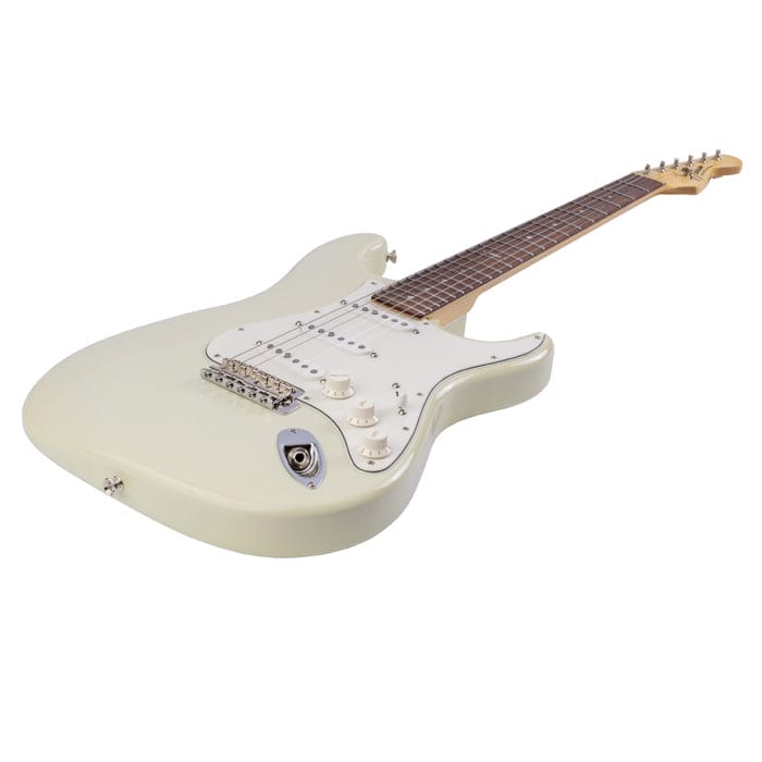 Hansen S-Style Gitarre in Olympic White – Bild 4