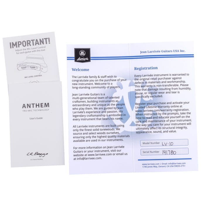 Larrivee LV-10E - 13 LARRIVÉE LV-10E – Bild 14