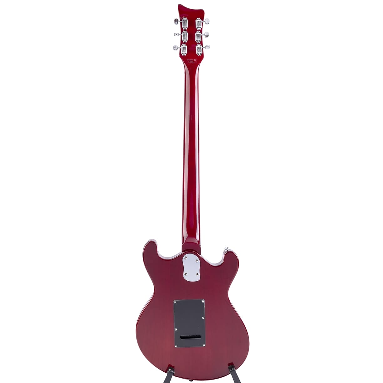 Danelectro 66 BT TR Baritone Transparent Red - Luis Guitar